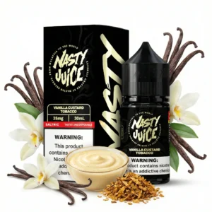 Nic Salt Nasty Smooth Vanilla Custar 30 ml.