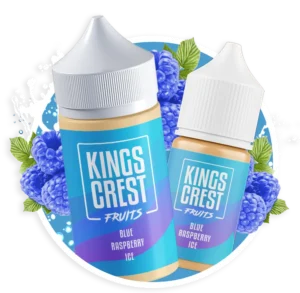 Nic Salt Kings Crest Blue Raspberry Ice