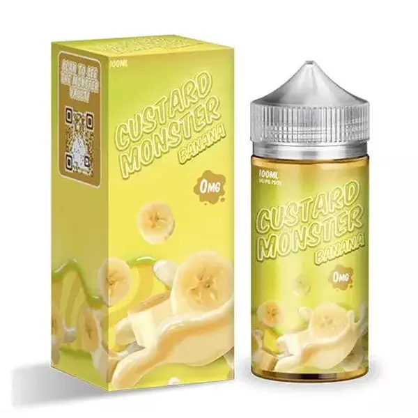 Custard Monster Banana 100 ml. 1 custard monster mixed berry 1