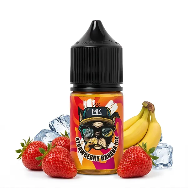 Salt Maskking Strawberry banana ice 35mg. 1 maskking strawbeery banana ice