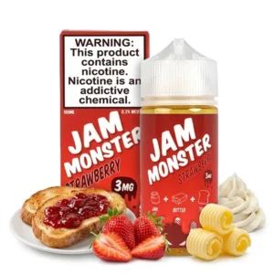 Jam Monster Strawberry 100 ml.