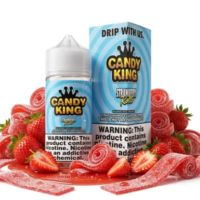 Candy King Strawberry Rolls 100 ml.