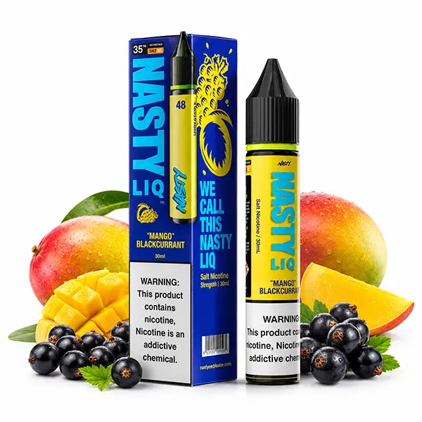 Nic Salt Nasty Mango Blackcurrant 30ml