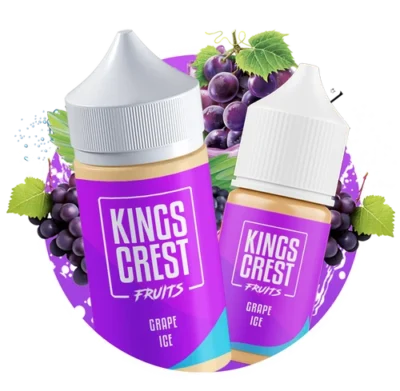 Nic Salt Kings Crest Grape Ice