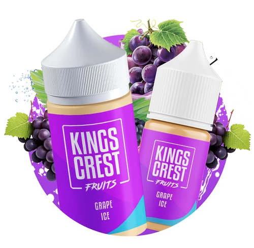 Nic Salt Kings Crest Grape Ice