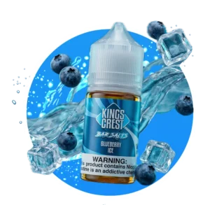 Nic Salt King’s Crest Bar Blueberry Ice