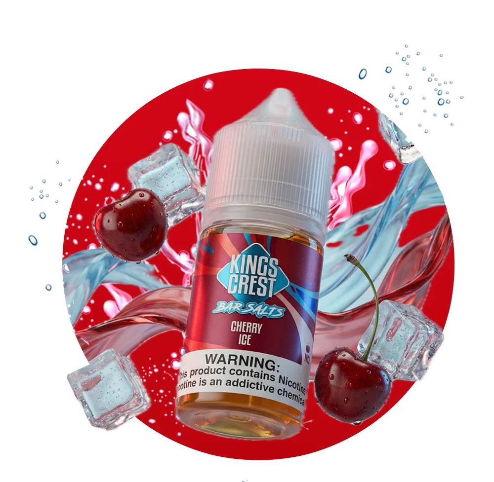 Nic Salt Kings Crest Bar Salt Cherry Ice