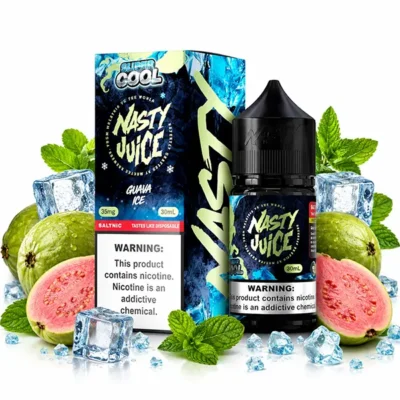 Nic Salt Nasty Super Cool Guava Ice 30 ml.