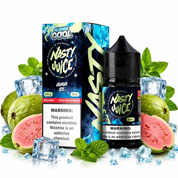 Nic Salt Nasty Super Cool Guava Ice