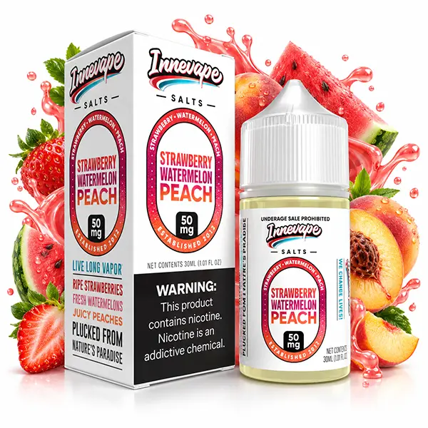 Innevape Strawberry Watermelon Peach Salt Nic 30ml
