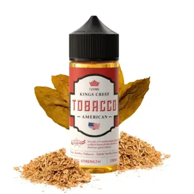 Kings Crest American Tobacco 120ml.